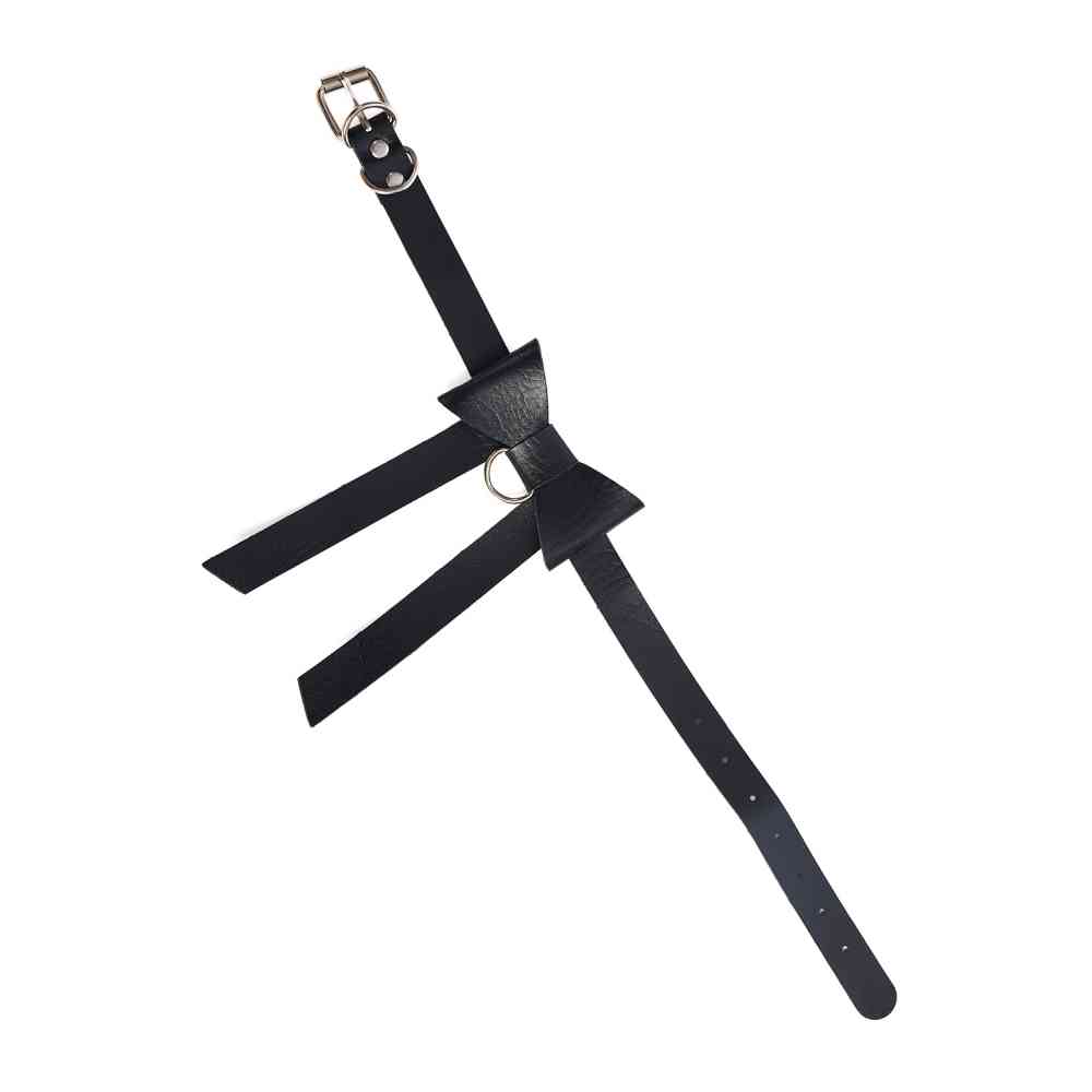 Banned - Seeichi Bow Choker - Black